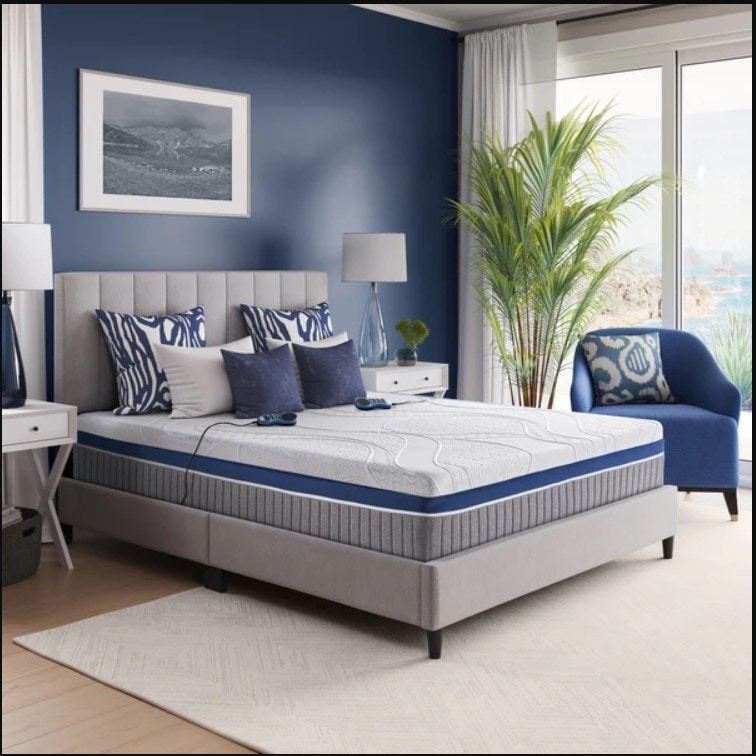 Nautica Home 12" Hyacinth Multi Zone Flex Aire Bed (King) MAN26239EK