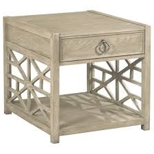 American Drew Vista Biscane Drwr End Table 803-915