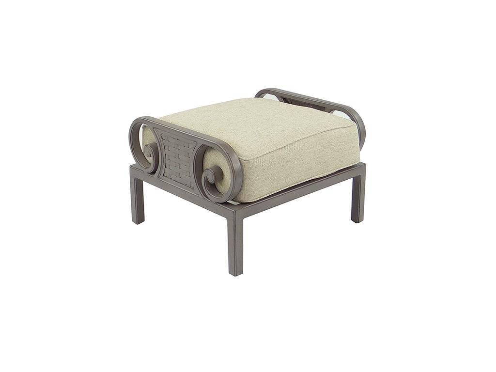 Castelle by Pride Cushioned Ottoman 9213T