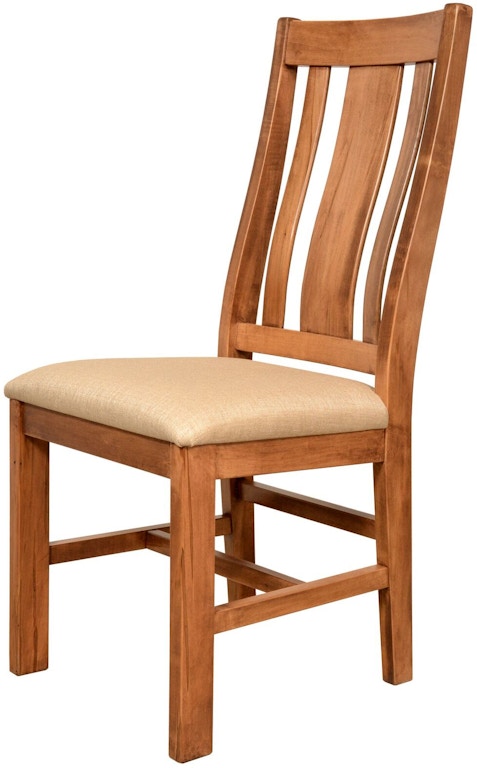 Ruffsawn Dining Room Cross Creek Side Chair Solid Maple Made In