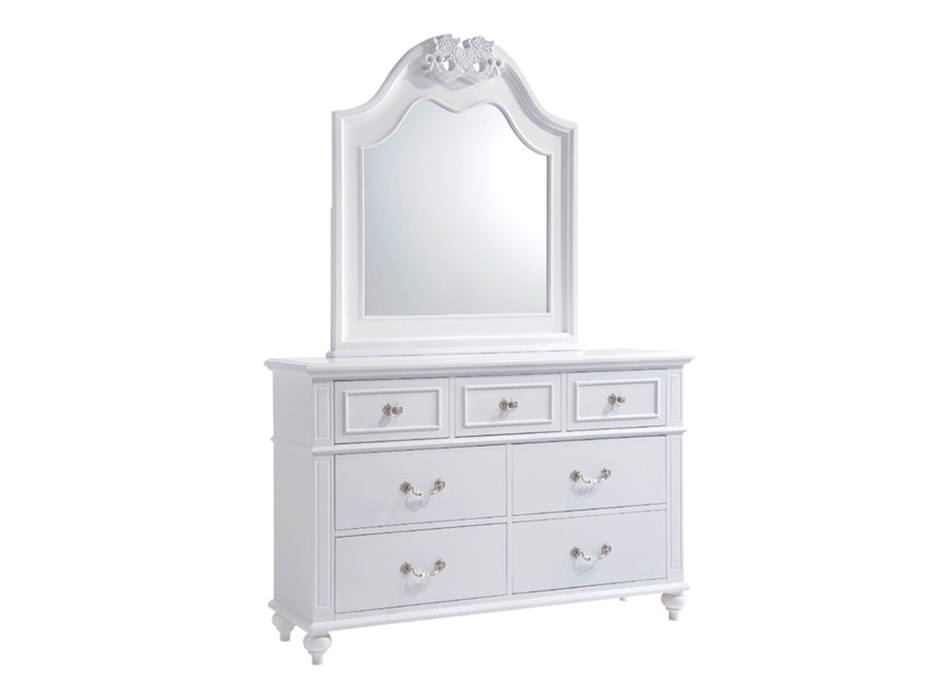 youth dresser with mirror