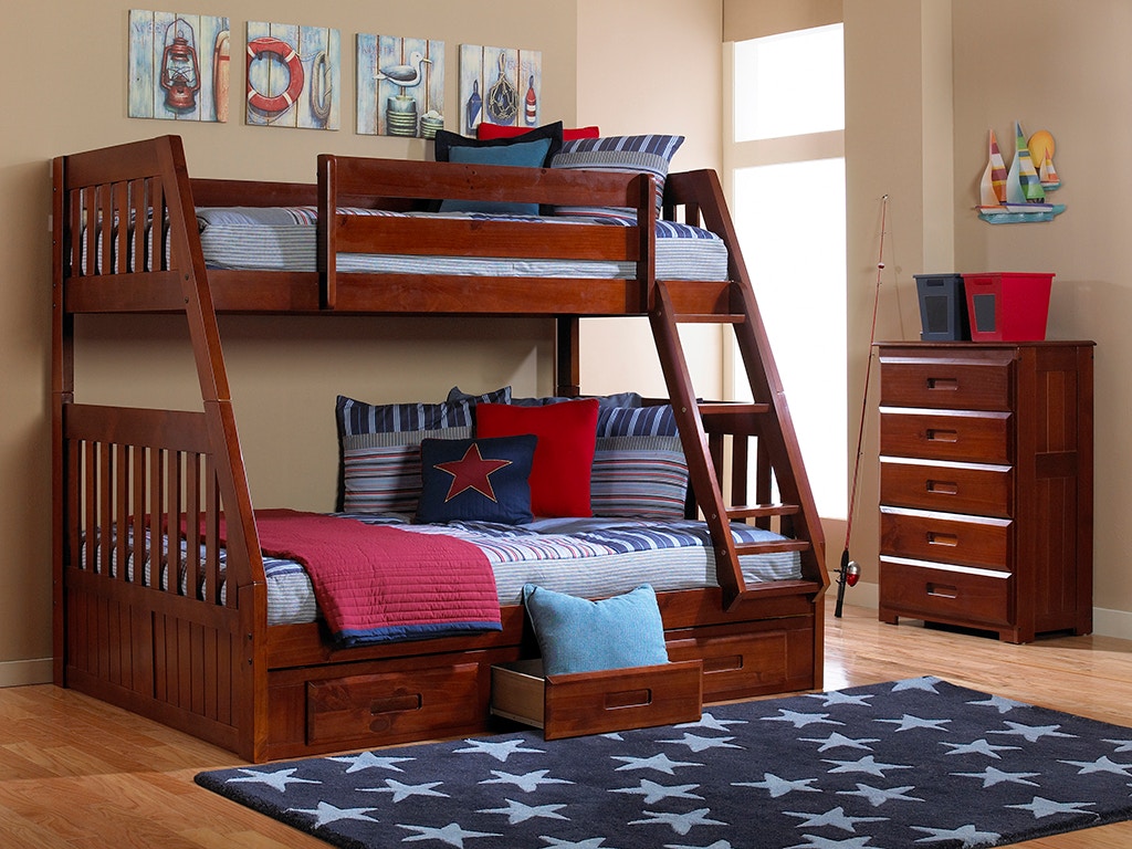 bobs furniture bunk beds twin over full