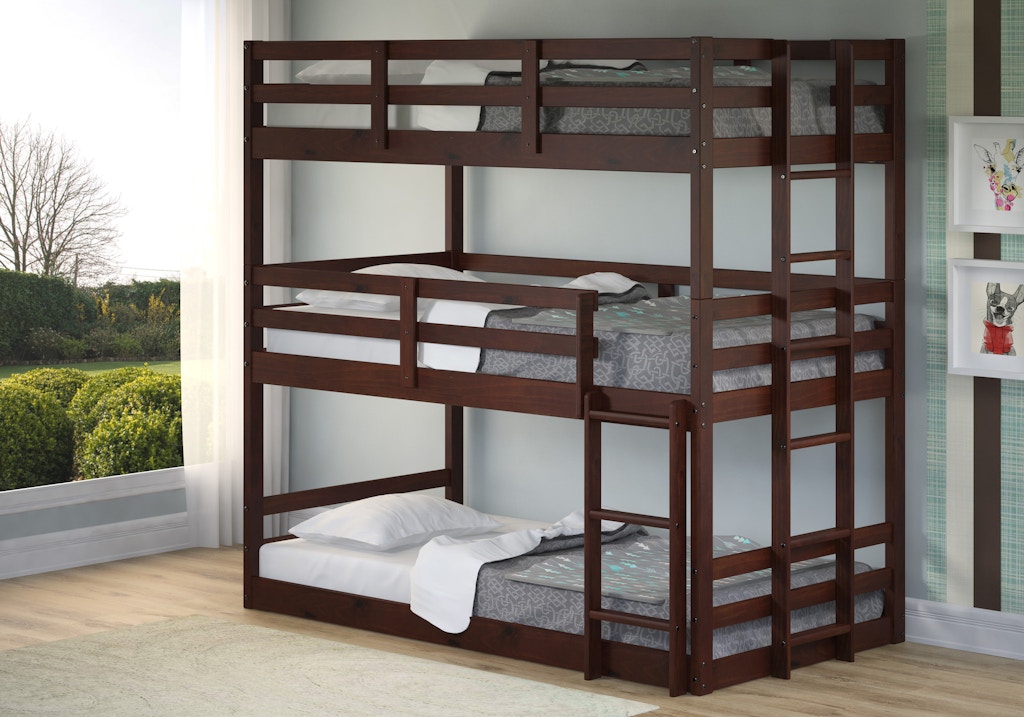 Discovery Furniture Youth Bedroom Preston Triple Twin Bunked Three Discovery Furniture Preston Triple Twin Bunked Three Mattresses Free Prestontriplebunk