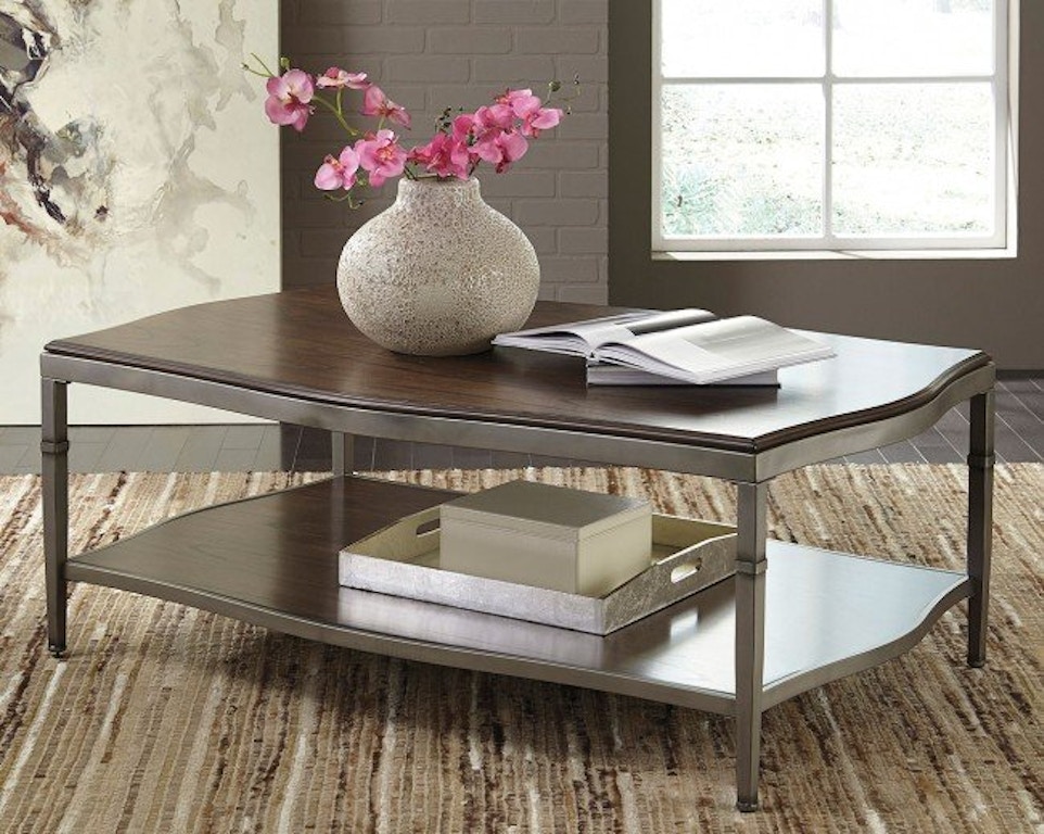 Ashley Benchcraft Tail Table And 2 End Tables Sold As Set Ashley Benchcraft Tail Table And 2 End Tables Sold As Set