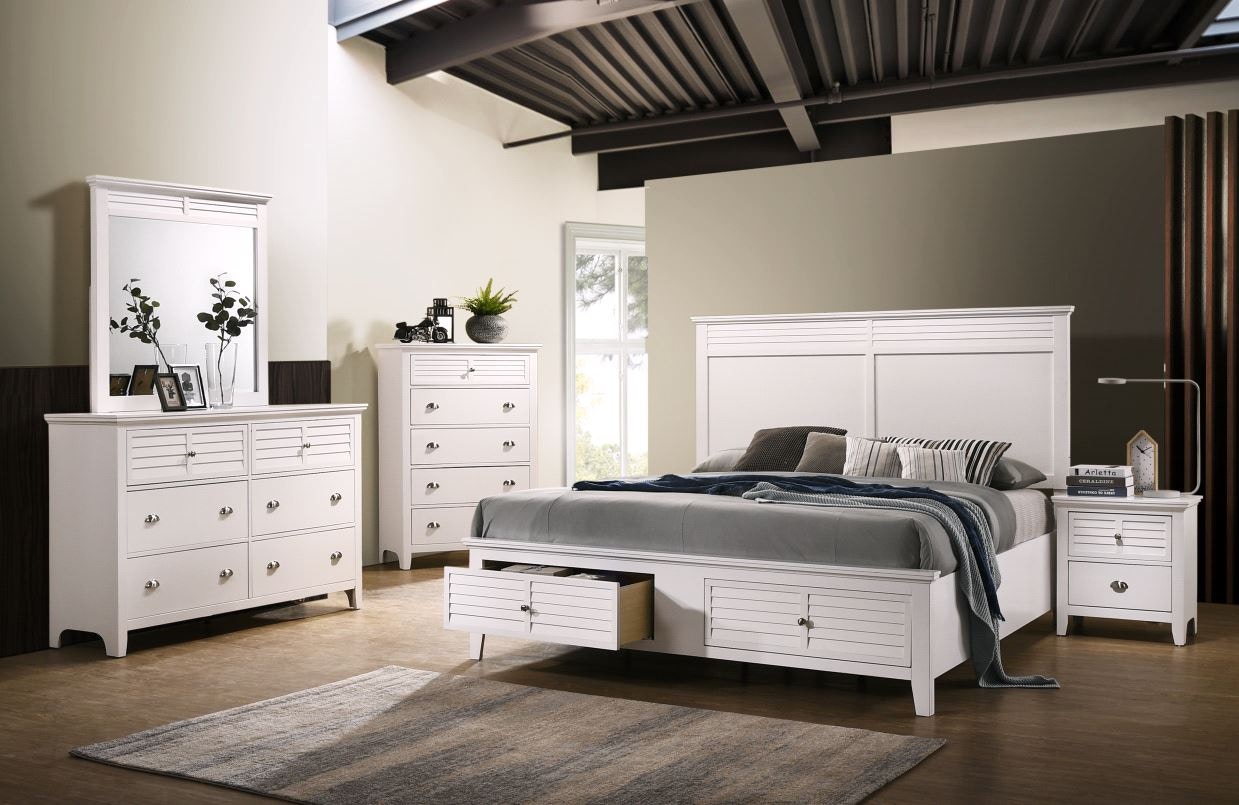 Lifestyle Bedroom Queen Bed Set Queen Bed Dresser Mirror Pkg