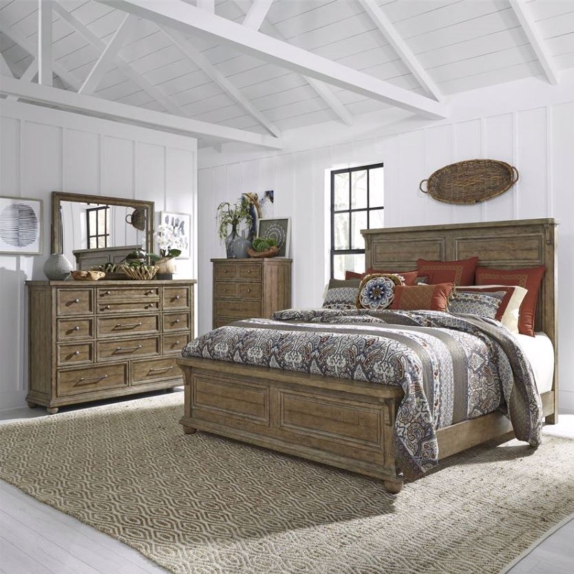 King Bed Set King Bed Dresser Mirror