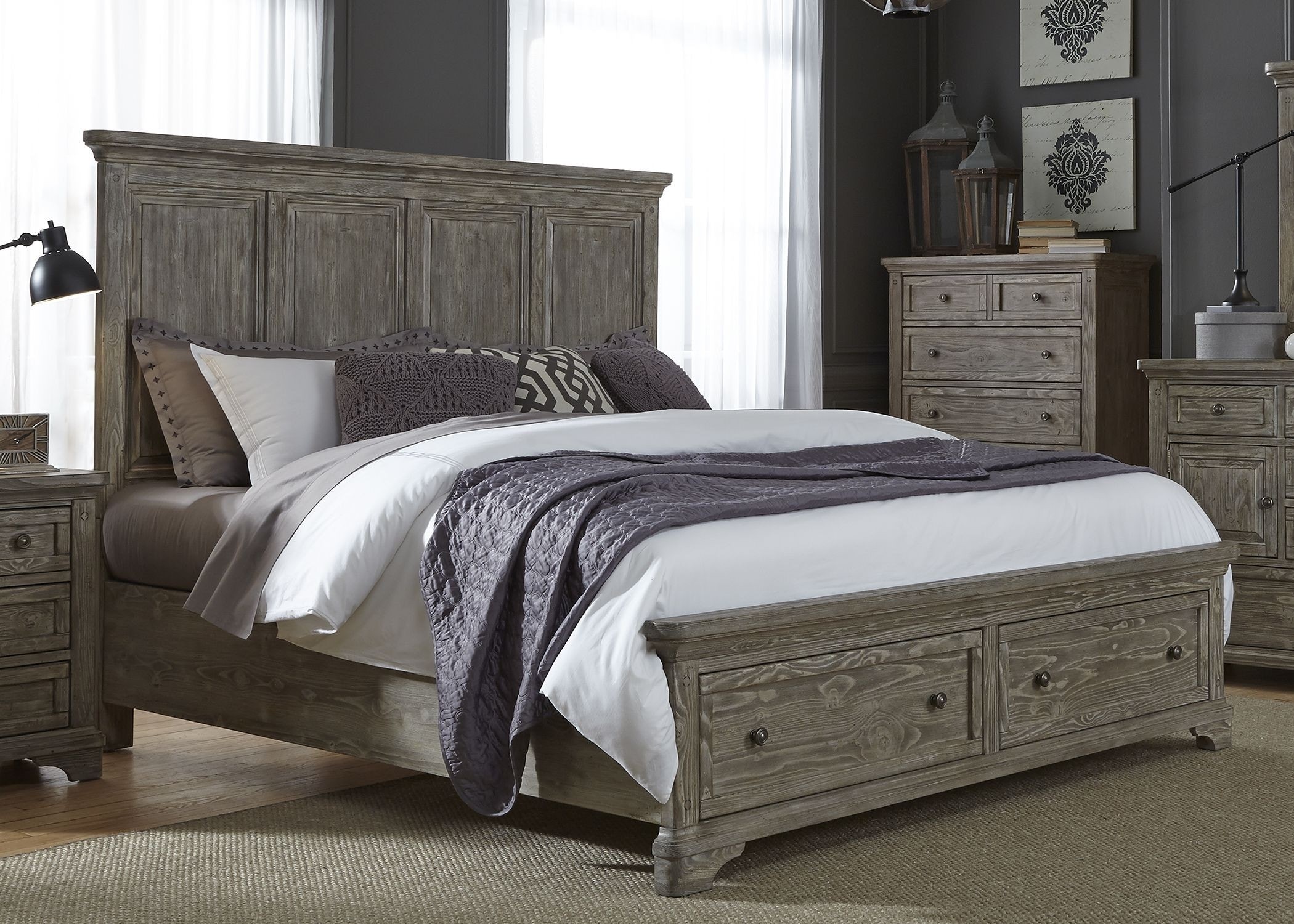 King Bed Set King Bed Dresser And Mirror