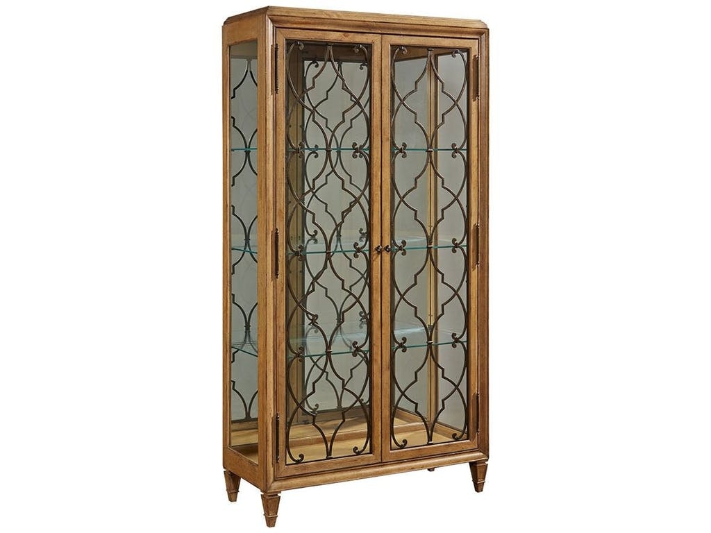 Thomasville Living Room Ernest Hemingway Sanaa Cafe Curio Cabinet