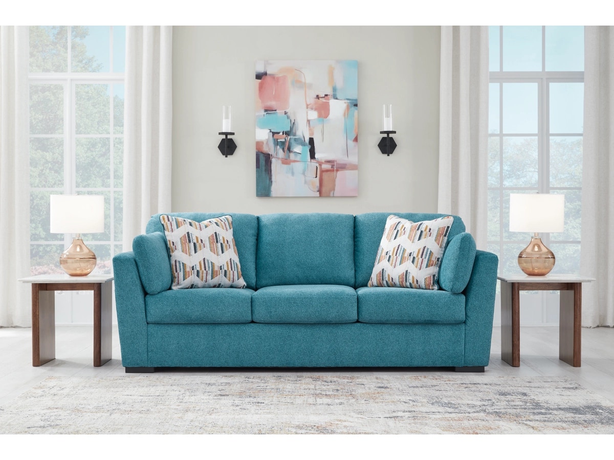 67507-38 Keerwick Teal Sofa