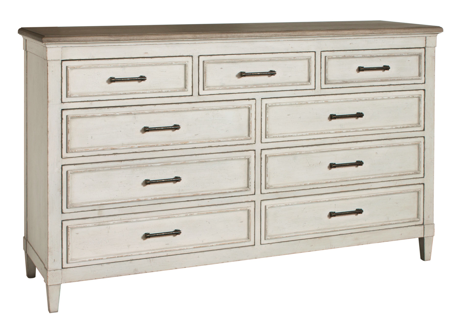 Bassett Bella 9 Drawer Dresser 742802 Talsma Furniture