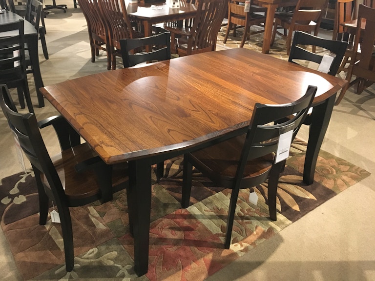 amish elm top table