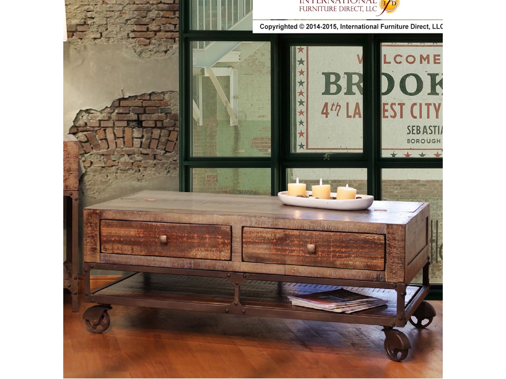 International Furniture Direct Urban Gold Lift Top Cocktail Table ... International Furniture Direct Urban Gold Lift Top Cocktail Table ... - International Furniture Direct Urban Gold Lift Top Cocktail Table with Wheels 510124