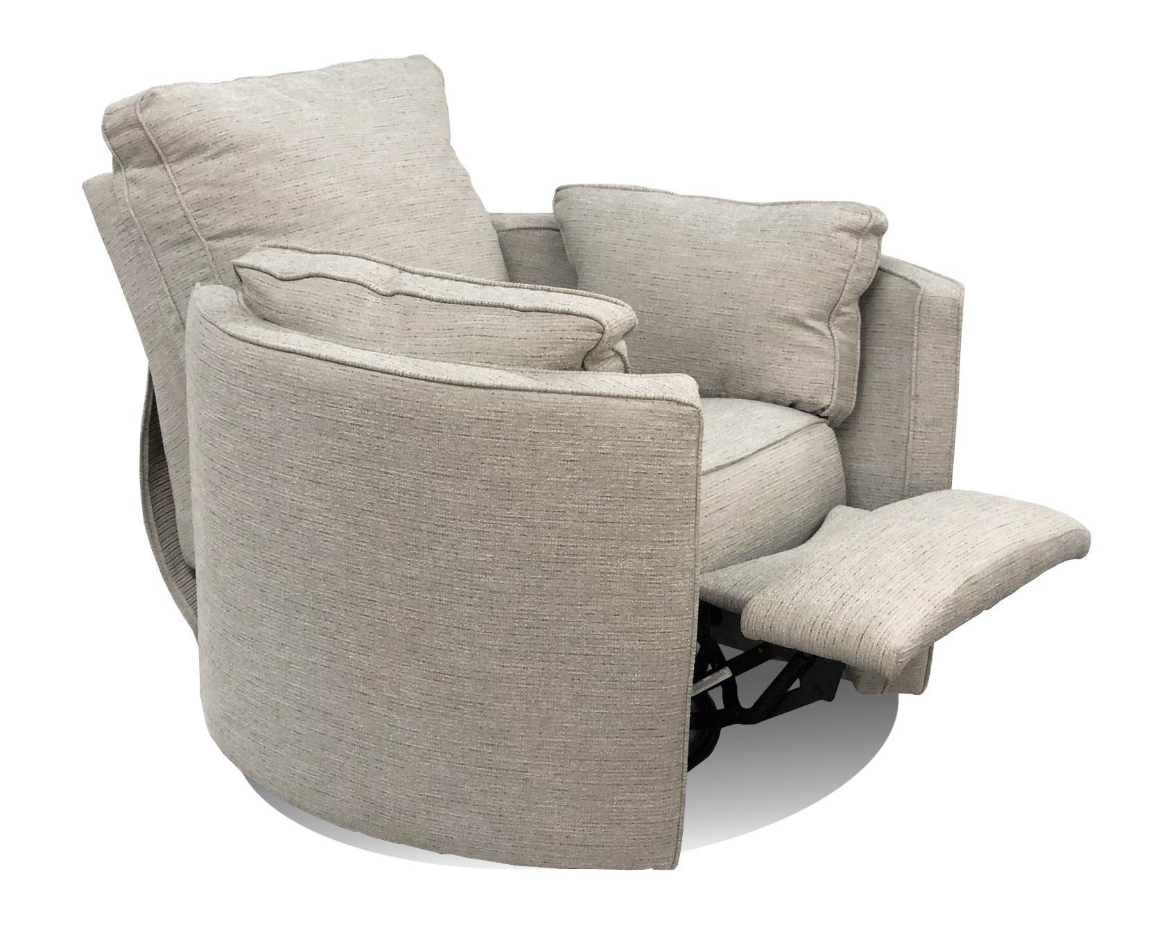 byron swivel recliner chair