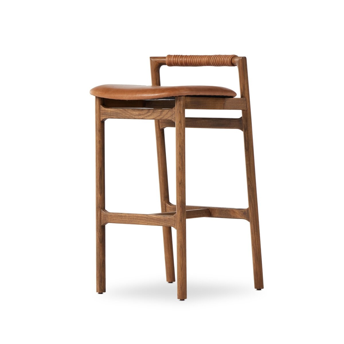  Leather Bar Stool 