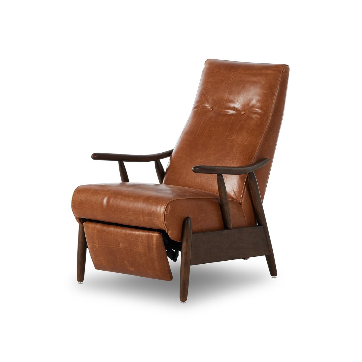 Midcentury Leather Recliner 