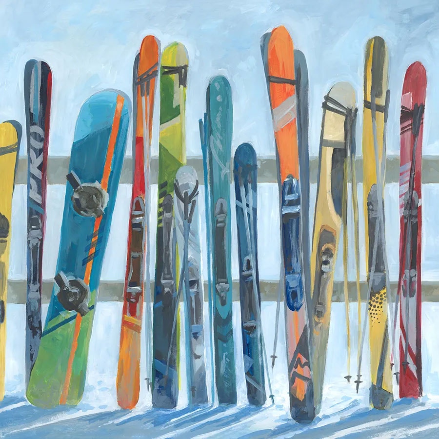  Ski Racked 