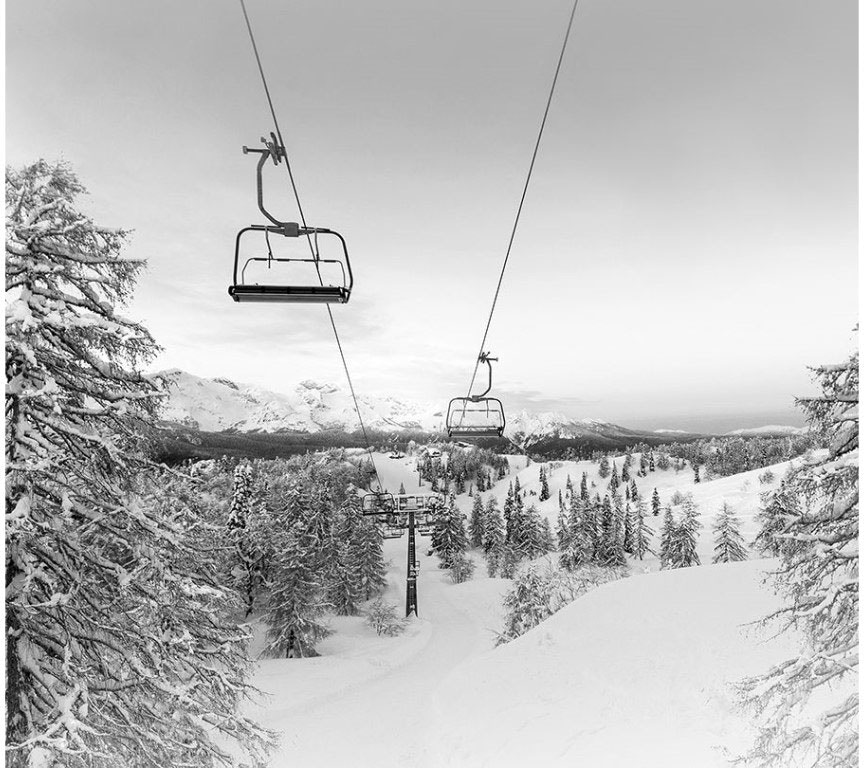  Ski Lift Vintage 