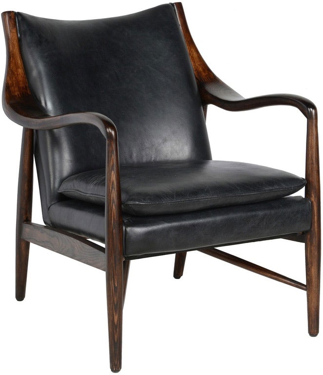  Classic Home Kiannah Club Chair Black 