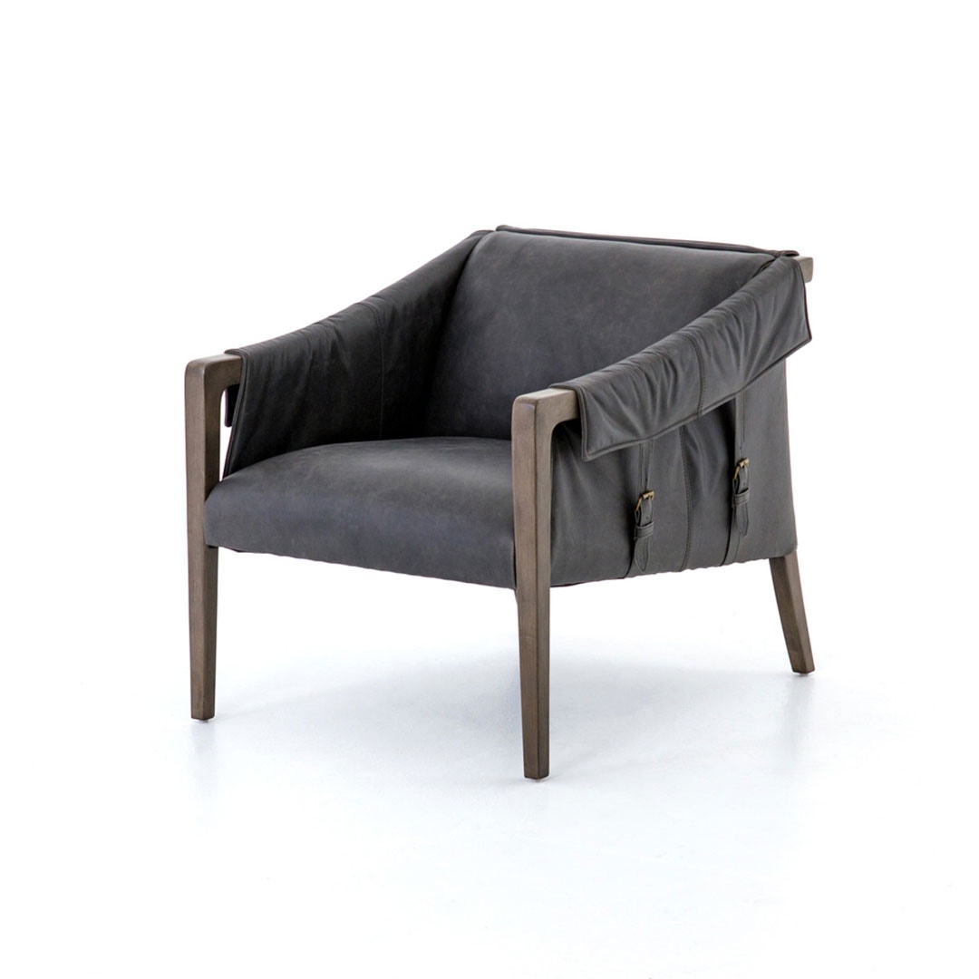  Bauer Leather Chair 
