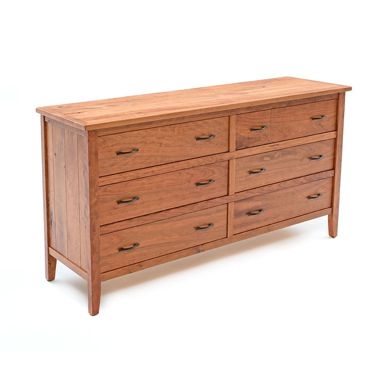  Cherry Hills Drawer Dresser – Solid Cherry Wood 