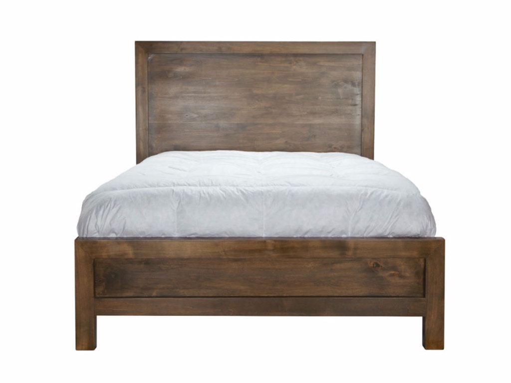  Millcreek Wood Bed W/Low Footboard 