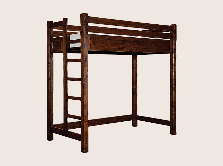  Dark Alder Canopy Bed 