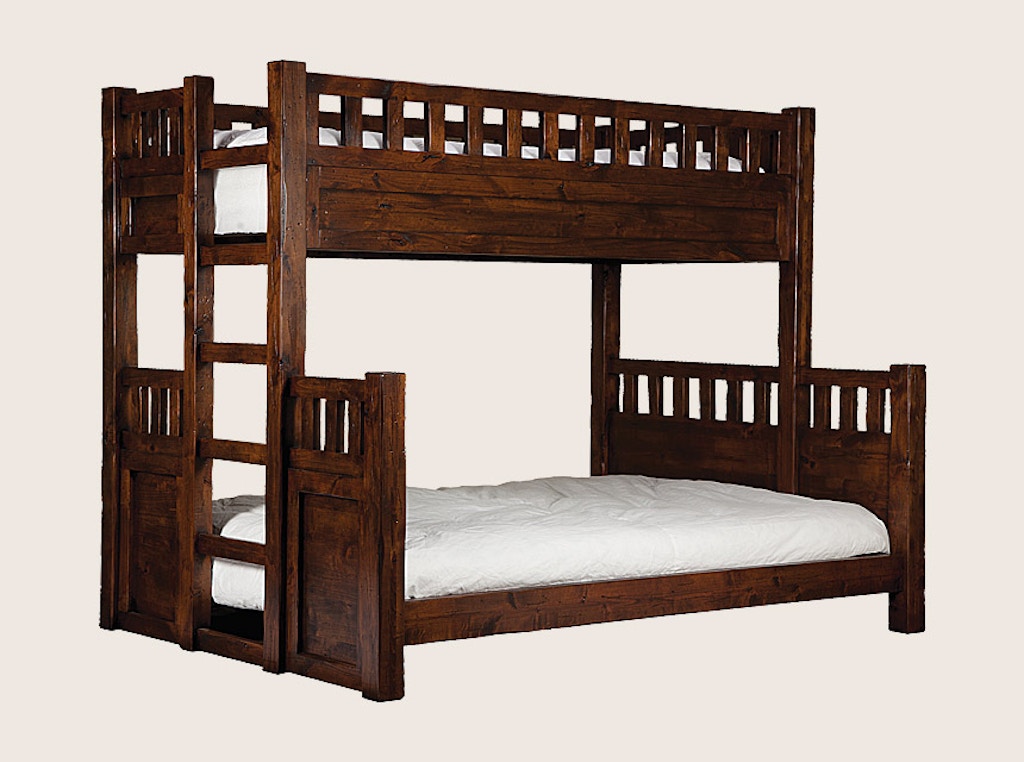 Bch Bedroom Twin Over Full Bunk Bed W/ Built-In Ladder Bbed-Wtch-Bl-Tw/Fl -  Mountain Comfort