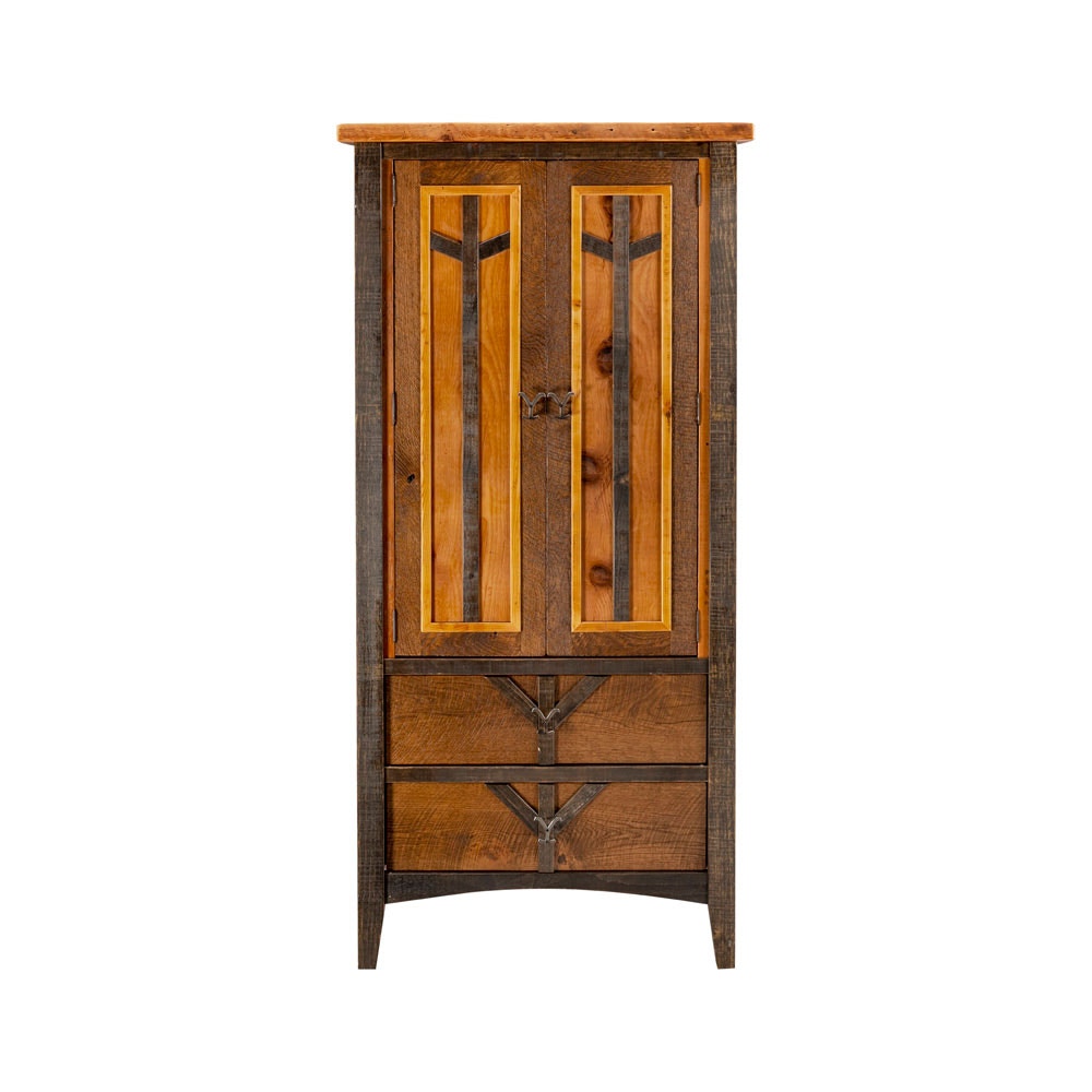  Yellowstone Dutton 2 Door, 2 Drawer Armoire 