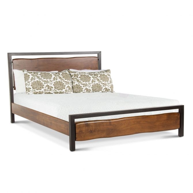  Aspen King Bed Walnut 