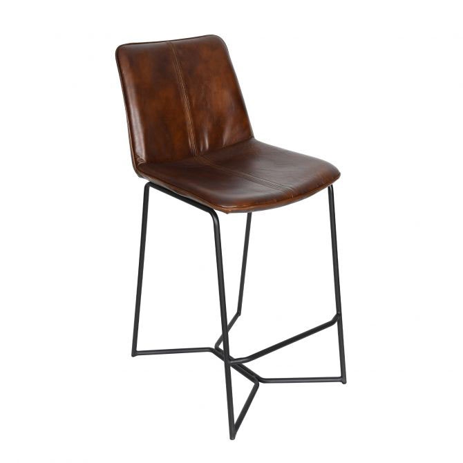 Essex 18" Morgan Counter Chair Hand Washed Chestnut 