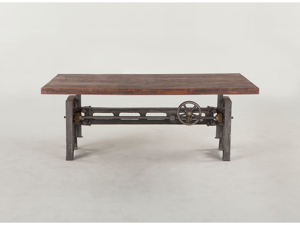 Crank coffee store table