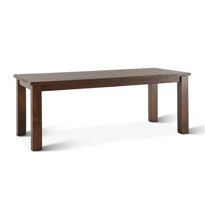  Mountain Lodge 80" Dining Table Premium Dark Walnut 
