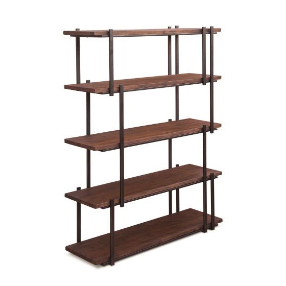  Valencia 44" Wide Bookshelf Tawny Brown 