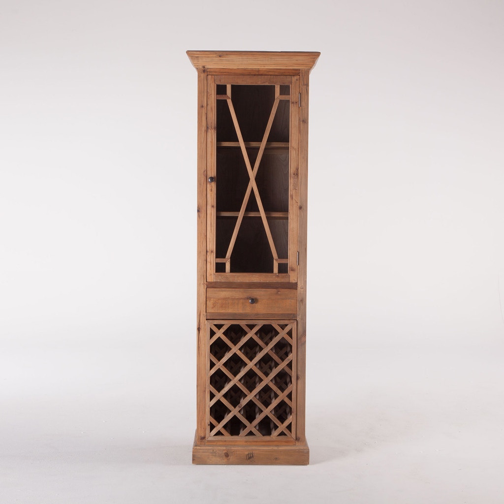  FRENCH VINTAGE WINE CABINET 