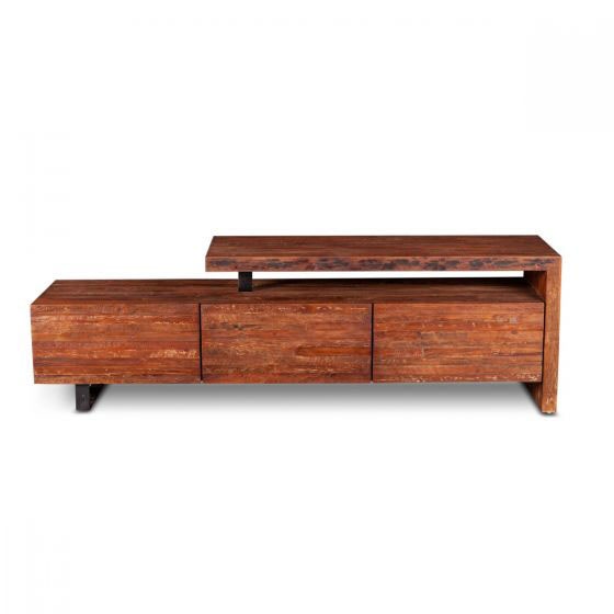  Bosque 63" Low Sideboard Aged Teak 