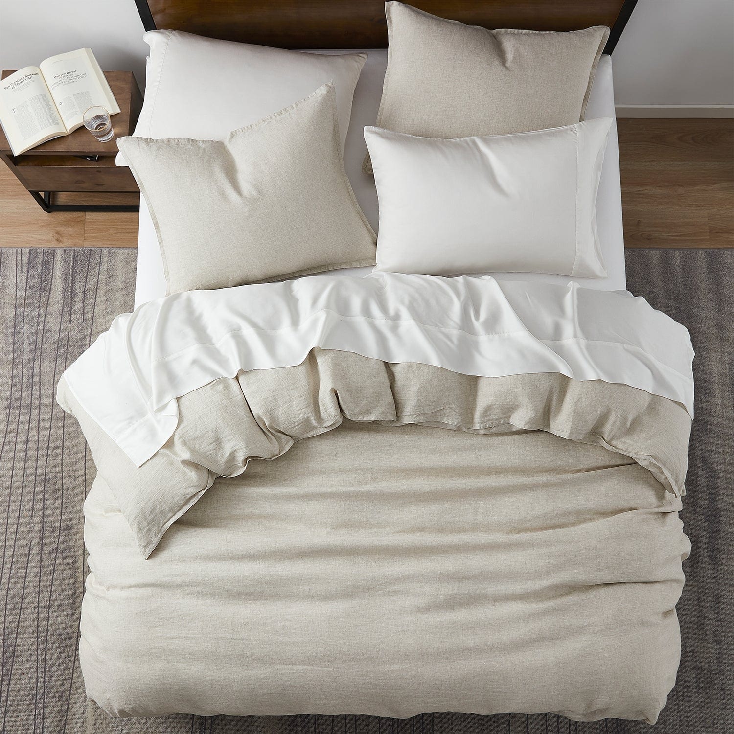  French Flax Linen Bedding 
