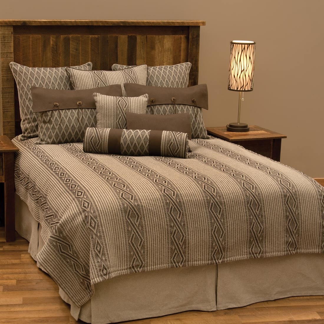 DED Bedroom Tribal Ranch Bedding Collection IWD25820SQ Mountain