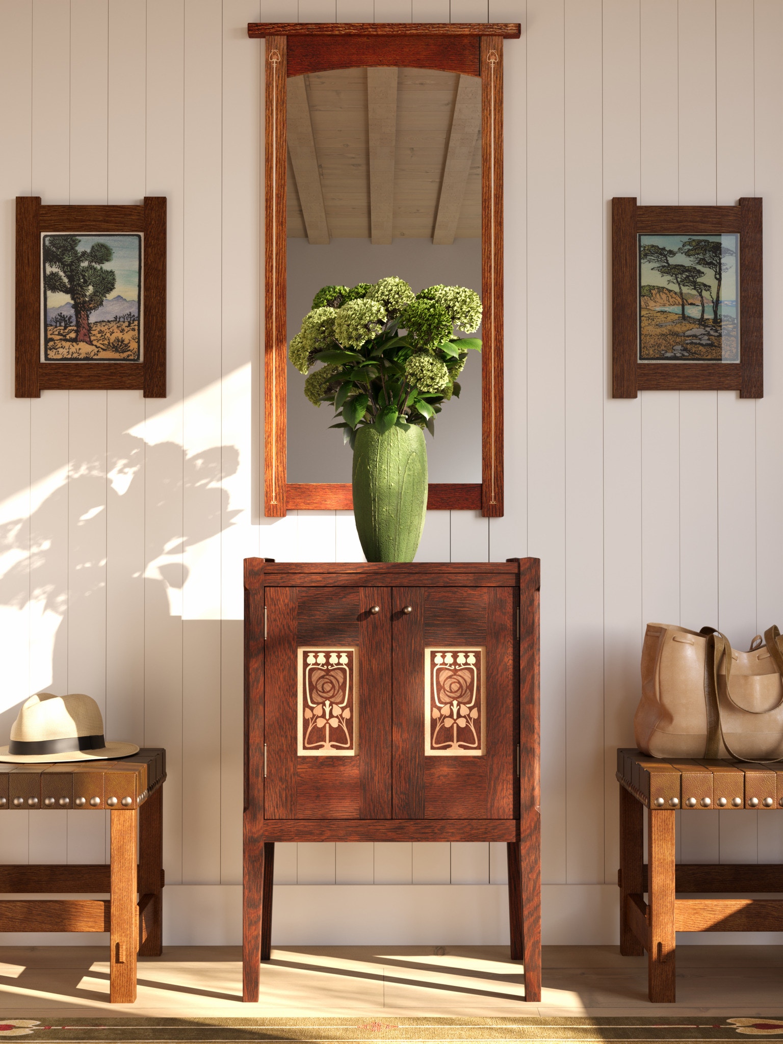 Stickley 2024 Stickley Collector Edition Mission Rose Cabinet STIC-89-2024-CE-032