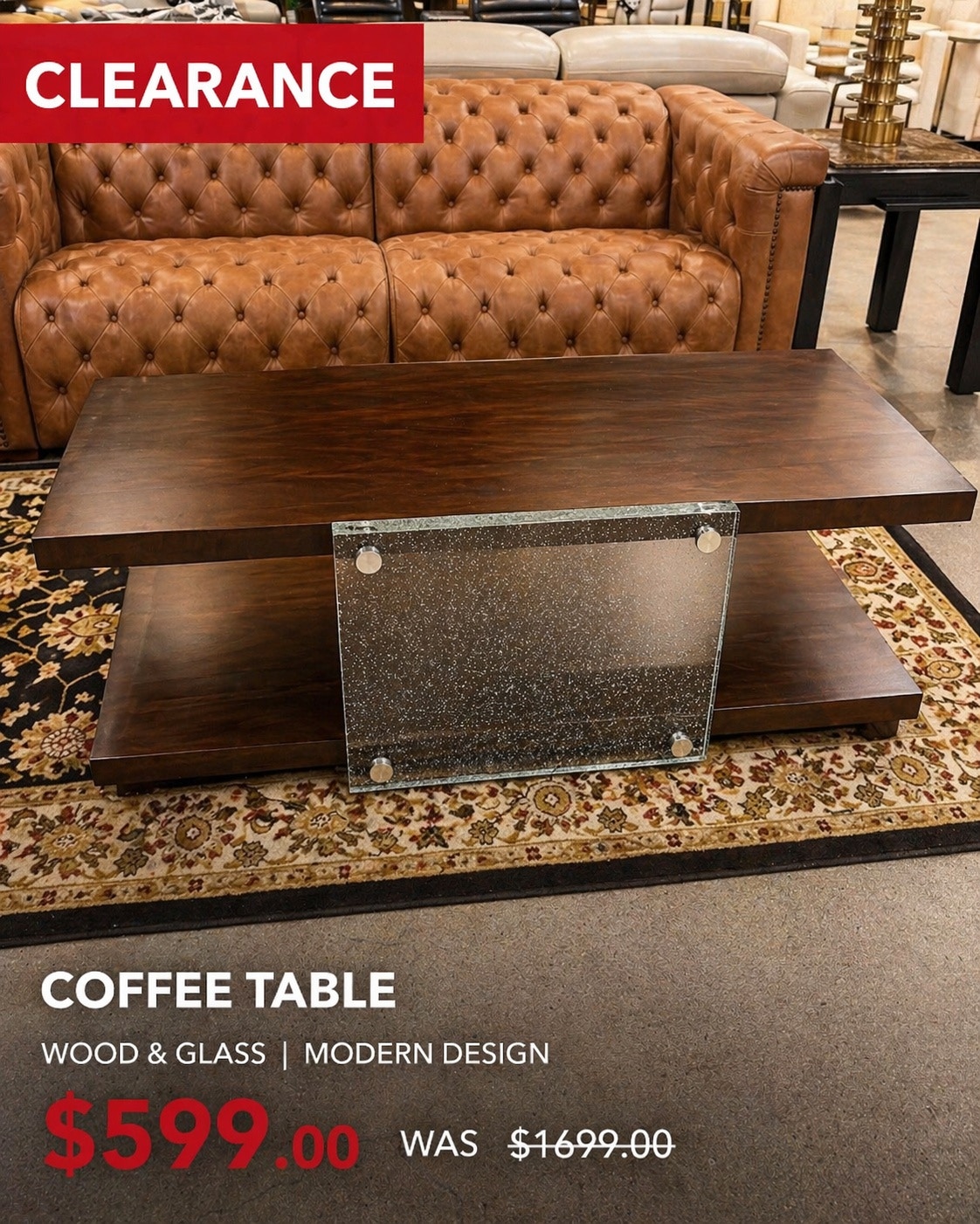  Bubble Glass Cocktail Table 0254611