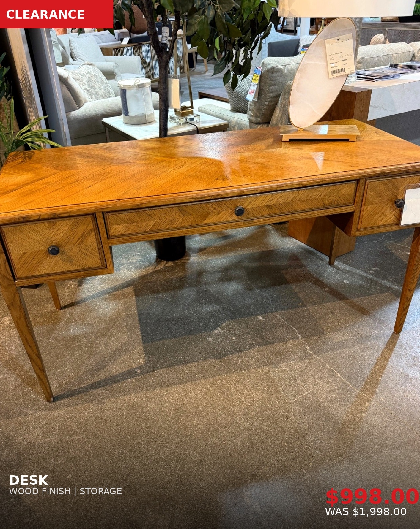  Nova Desk in Dawn Finish 0324970