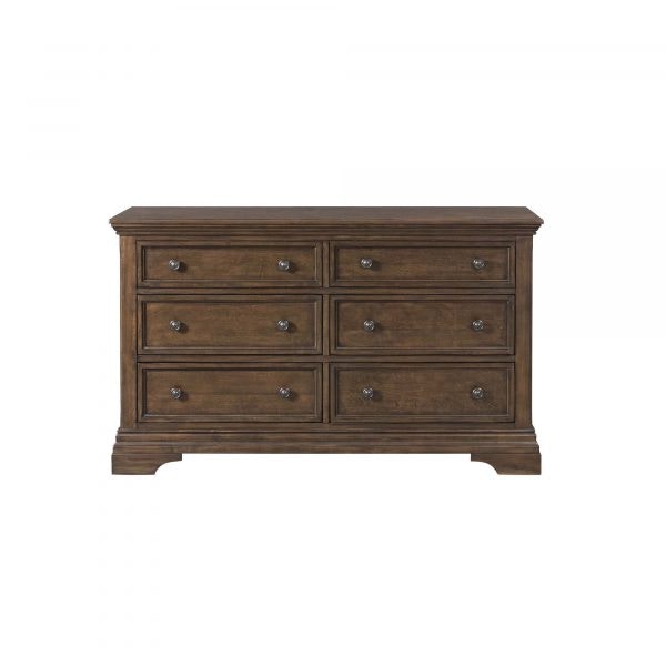 WESTWOOD DESIGN Olivia Six Drawer Dresser OL-DD-2208LLD_RSW