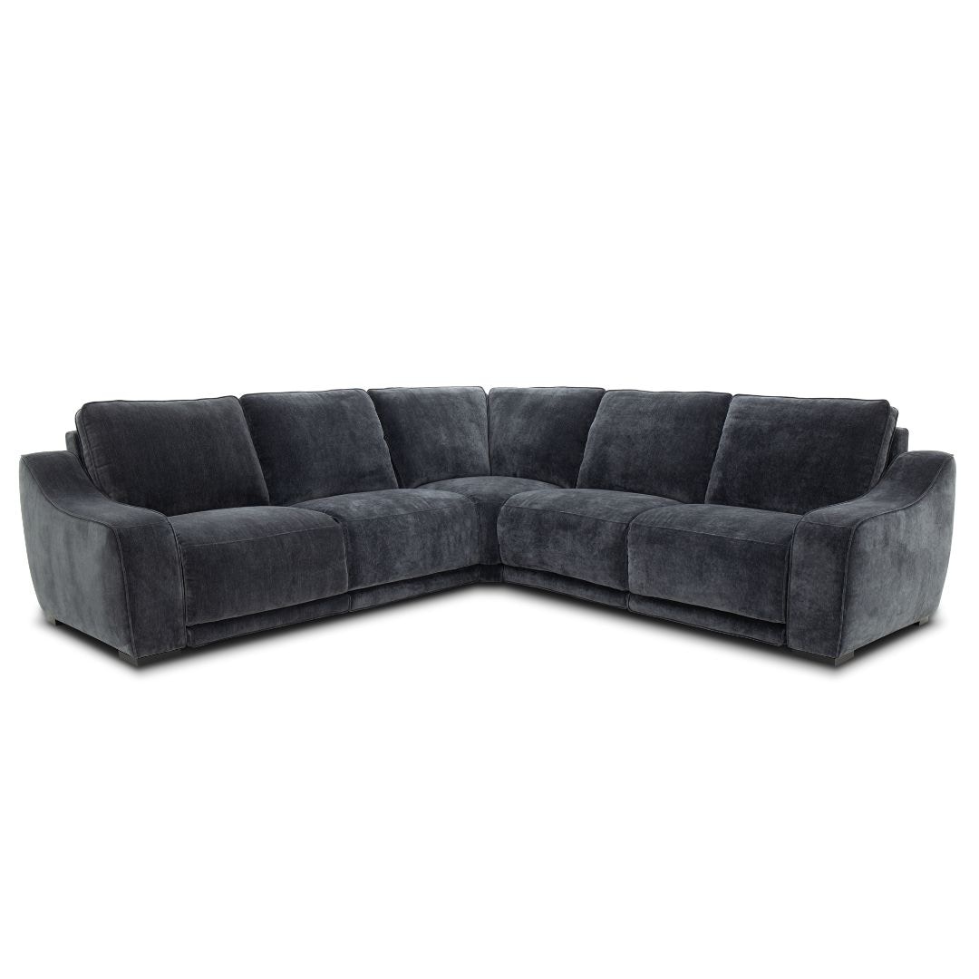 Moto Motion Gimlet Navy Sectional F705 3759S