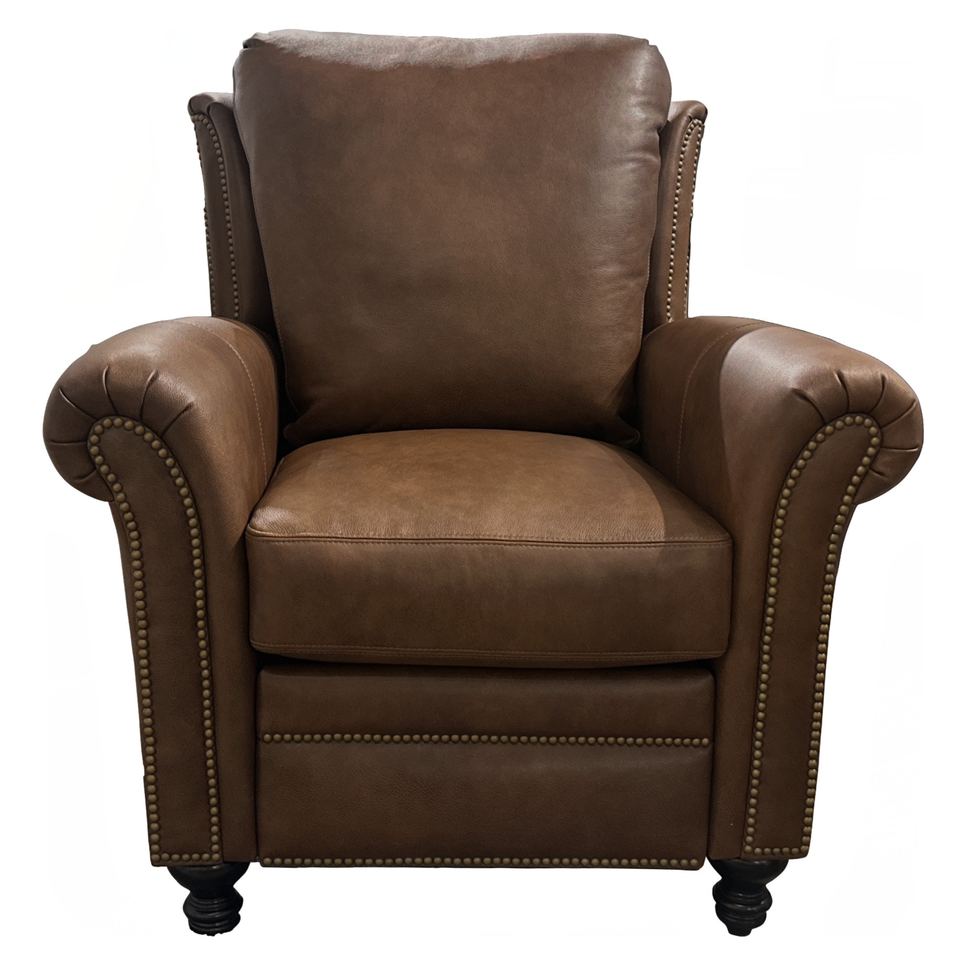 Bradington Young Leather High Leg Recliner BYX4866