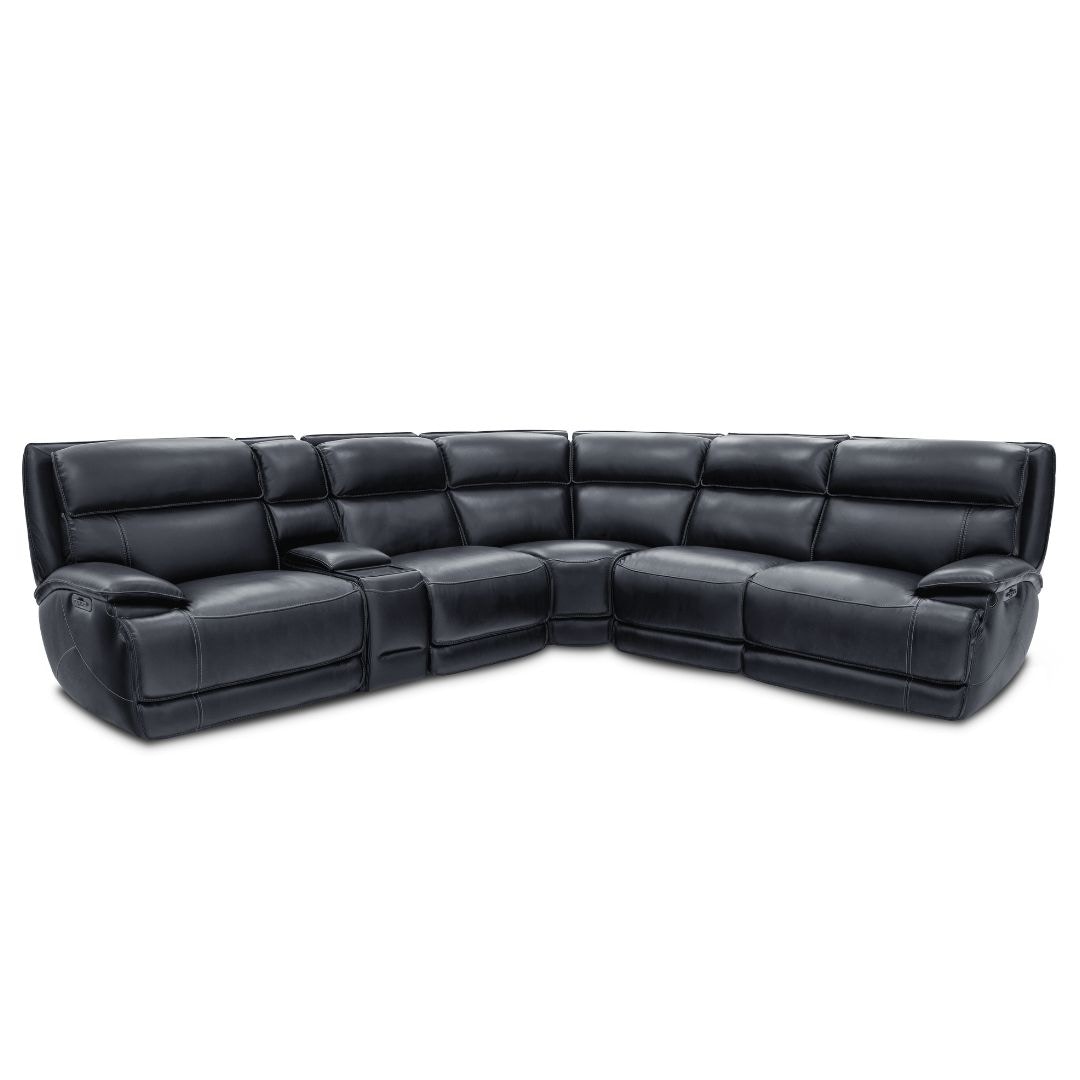 Moto Motion Sectional Maverick Blueberry (6pc) 3745FL718