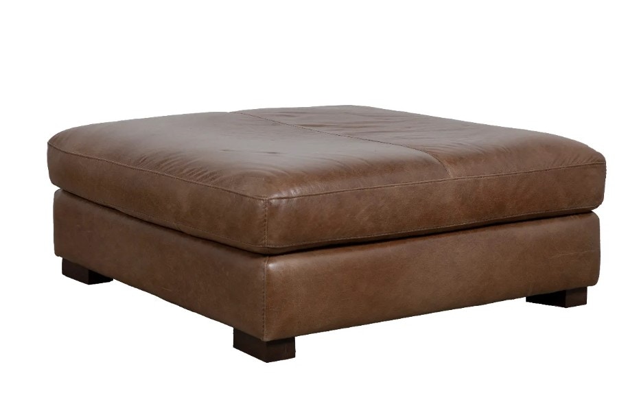 Softline Chestnut Cocktail Ottoman 7003-1087 