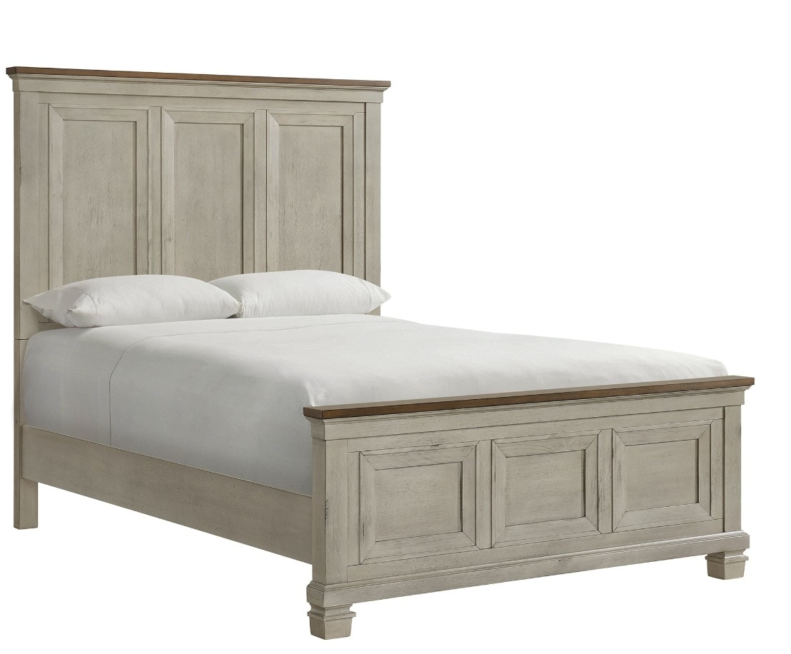 Elements International Farmington Queen Complete Bed B-9890-7-QB