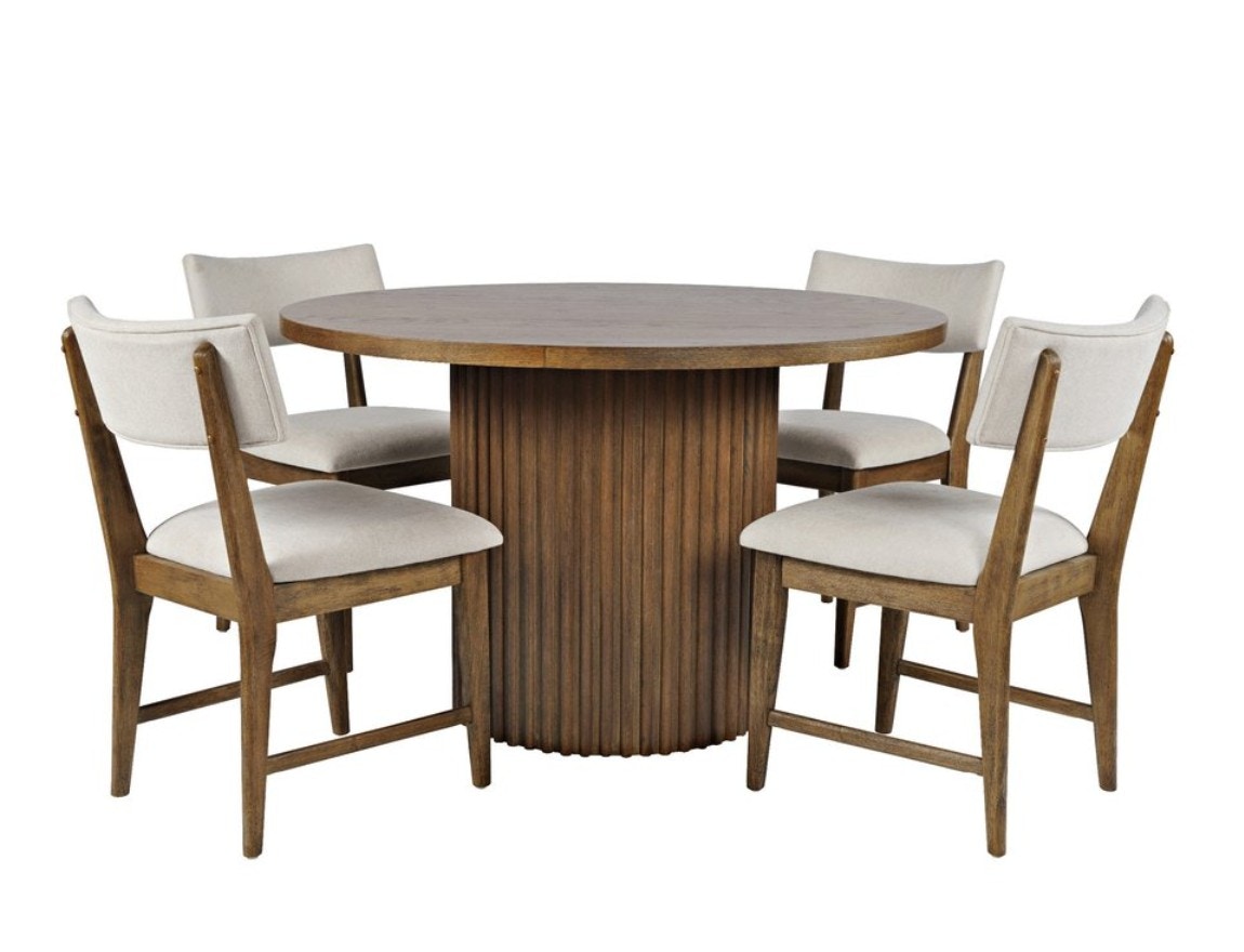 Jofran Auden Dining Table and 4 Chairs 2421-AUDEN