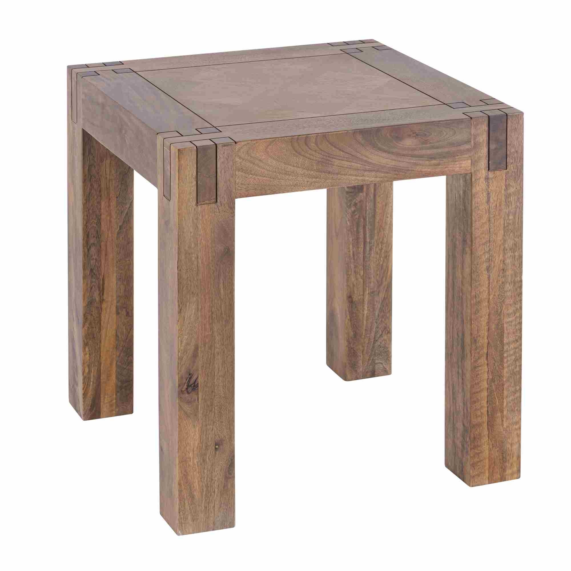 LR Home Square End Table SIDTB03884BRW1A20 