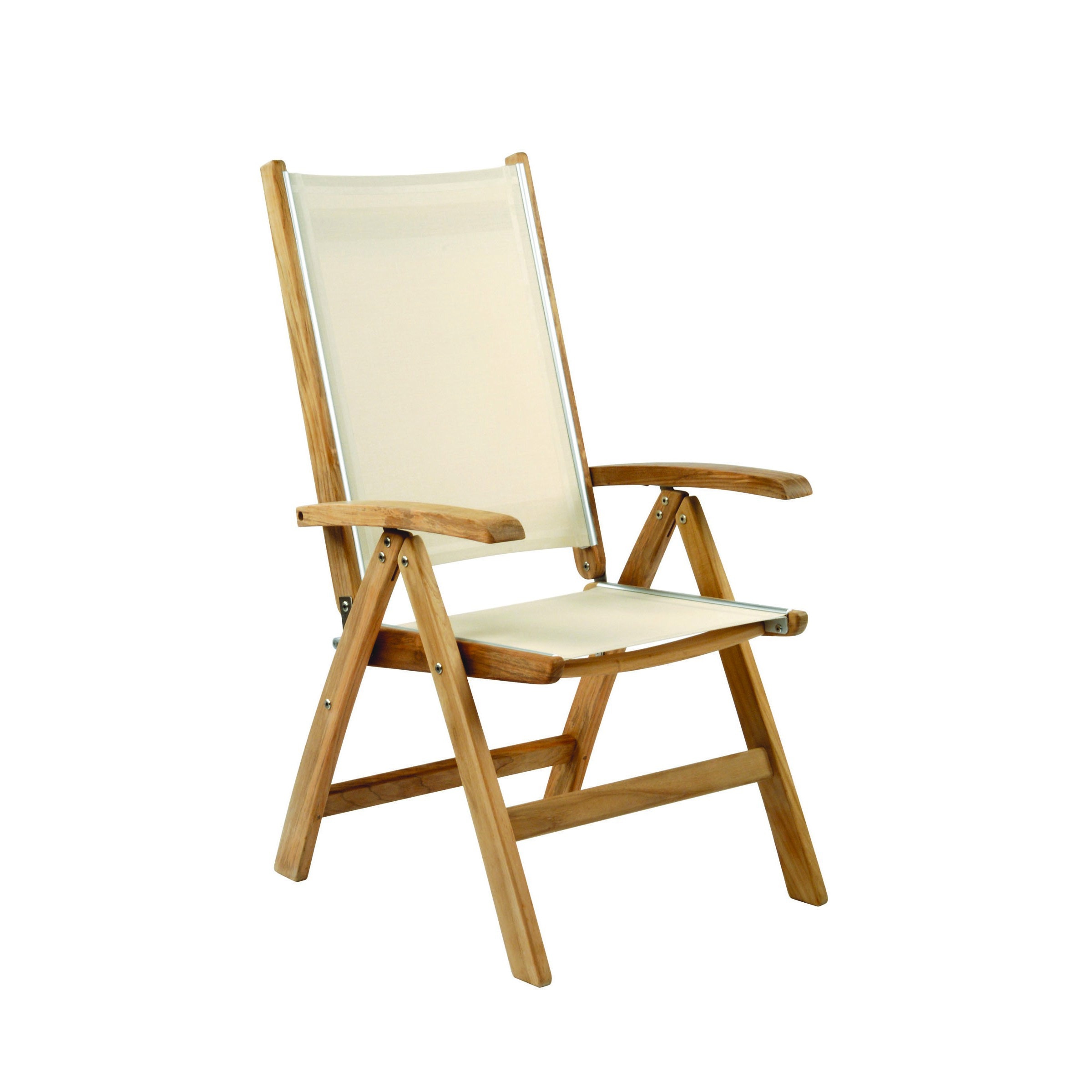 Kingsley Bate Outdoor/Patio Adjustable Dining Lounge Armchair (Folding