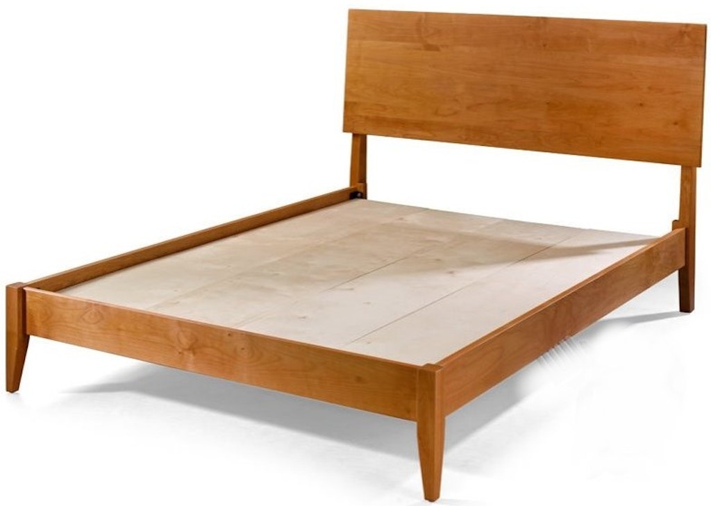 2 West Queen Platform Bed Solid Wood